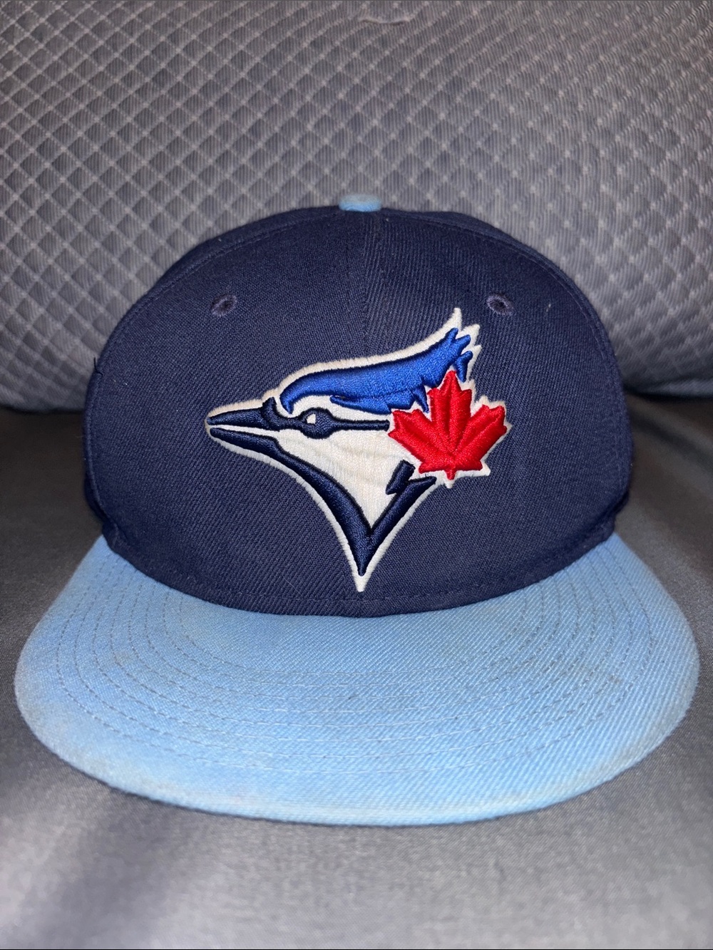 New Era Navy and Gray 59FIFTY Fitted Cap